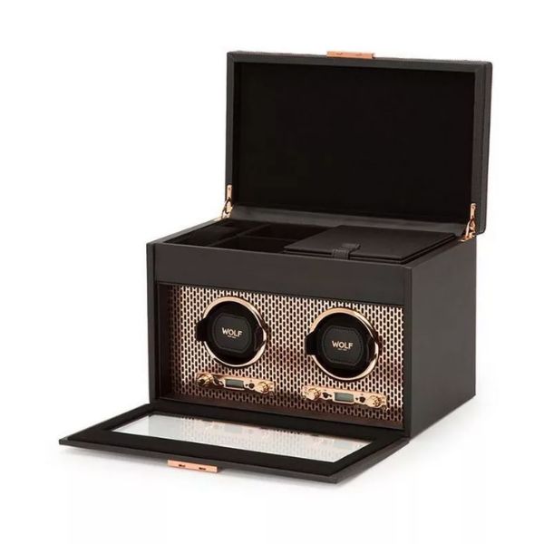 Wolf Axis Double Watch Winder