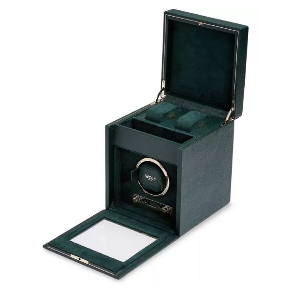Cartier Tank MC W5330007432 × 792 - 2025-10-23T130204.556 Wolf Single Watch Winder con Cajón Verde Inglés - Imagen 1