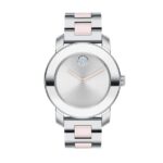 Movado BOLD Acero y Ceramica Rosa 36mm