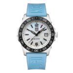 Luminox Pacific Diver con Esfera de Madre Perla y Correa de Caucho Celeste