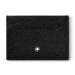 Portatarjetas Montblanc Sartorial en Cuero Negro