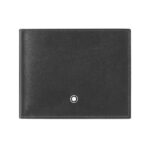 Billetera Montblanc Meisterstück en Cuero Negro