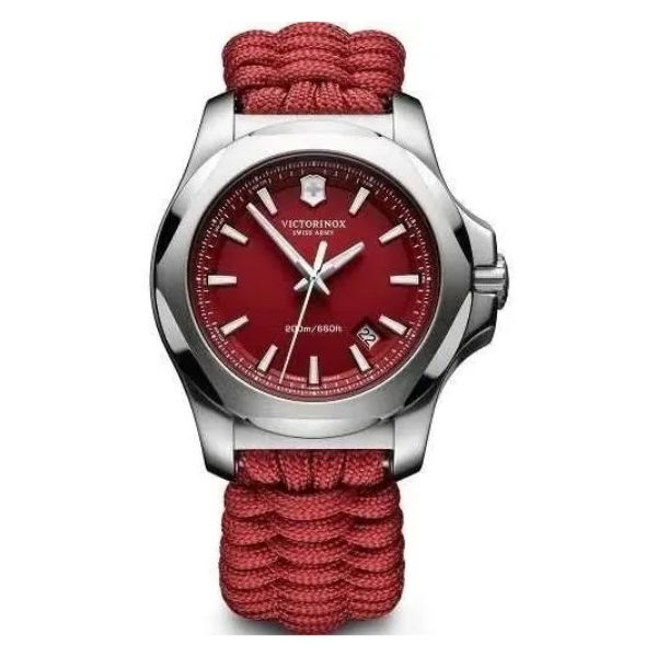 Victorinox Swiss Army I.N.O.X. 43mm Paracord Rojo