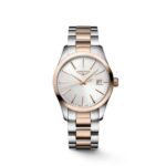Longines Conquest Classic Plateado y Dorado 34mm