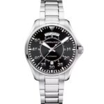 Hamilton Khaki Aviation Pilot Day Date Auto en Acero con Esfera Negra 42mm