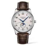 Longines Master Collection Moonphase en Acero con Cuero 42mm
