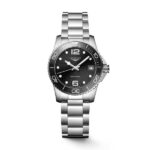 Longines HydroConquest en Acero con Esfera y Cerámica Negra 32mm