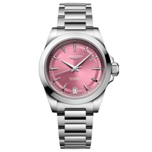Cartier Tank MC W5330007432 × 792 (24) Longines Conquest en Acero con Esfera Rosa 34mm - Imagen 1