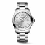 Longines Conquest en Acero con Esfera Plateada 43mm
