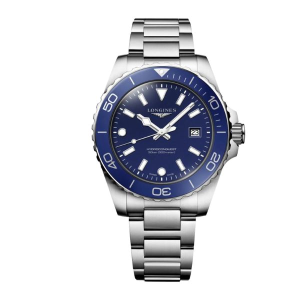 Cartier Tank MC W5330007432 × 792 (34) Longines HydroConquest en Acero con Esfera y Bisel Azul 42mm - Imagen 1