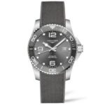 Longines HydroConquest en Acero con Esfera y Correa de Caucho Gris 41mm