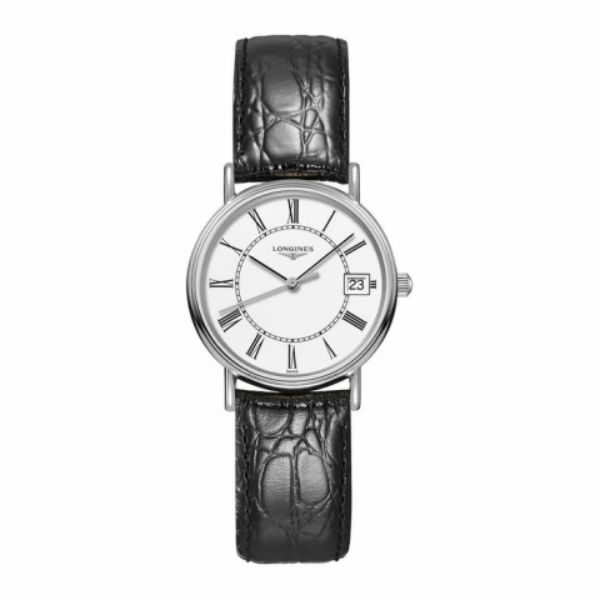 Cartier Tank MC W5330007432 × 792 (46) Longines Présence en Acero con Cuero Negro 30mm - Imagen 1