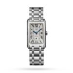 Longines DolceVita en Acero con Esfera Plateada en 37mm