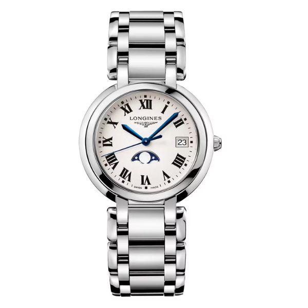 Cartier Tank MC W5330007432 × 792 (53) Longines PrimaLuna Moonphase en Acero con Esfera Blanca 34mm - Imagen 1