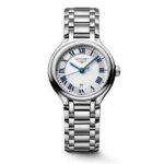 Longines New PrimaLuna en Acero con Esfera Blanca 31mm