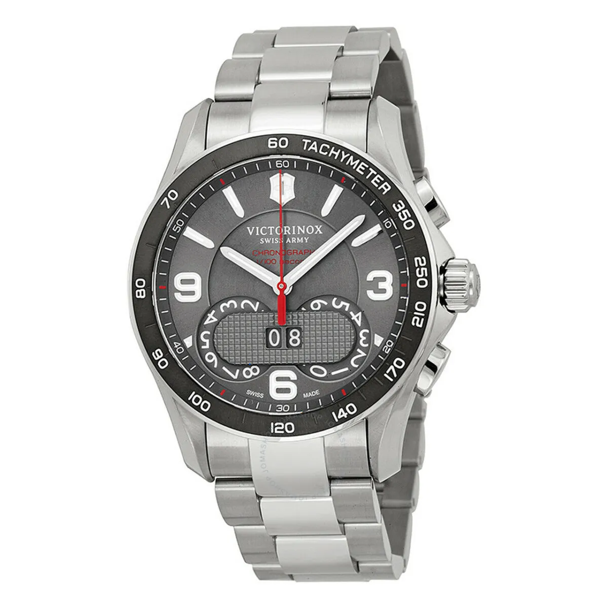 Victorinox Chrono Classic Acero Black 41mm - Imagen 2
