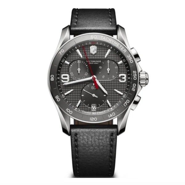 Victorinox Chrono Cuero Black 41mm