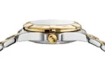TAG Heuer Aquaracer Quartz Ladies Mother of Pearl Steel & Yellow Gold Coating Watch 32mm - Imagen 4