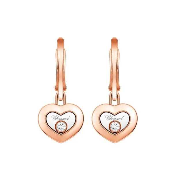 Chopard Happy Diamonds Icons en oro rosa y diamantes.