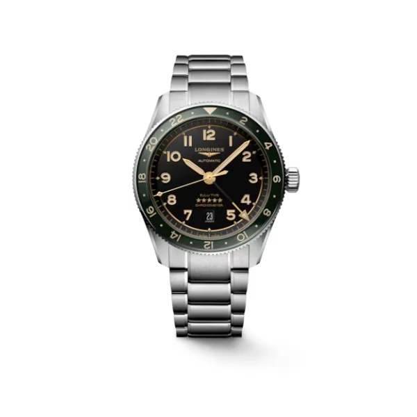 Diseño sin título - 2024-08-20T133242.194 Longines Spirit Zulu Time Steel 42 mm Anthracite - Imagen 1