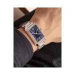 Baume & Mercier Hampton Stainless steel Esfera azul - Imagen 2