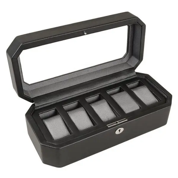 Estuche WOLF exhibición Windsor para 5 relojes